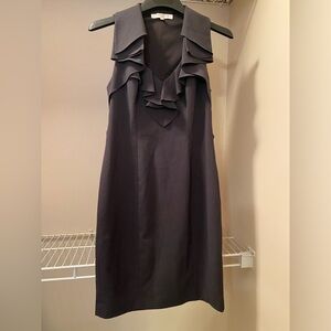 Dark Gray Evan-Picone fully lined sleeveless dress size 8